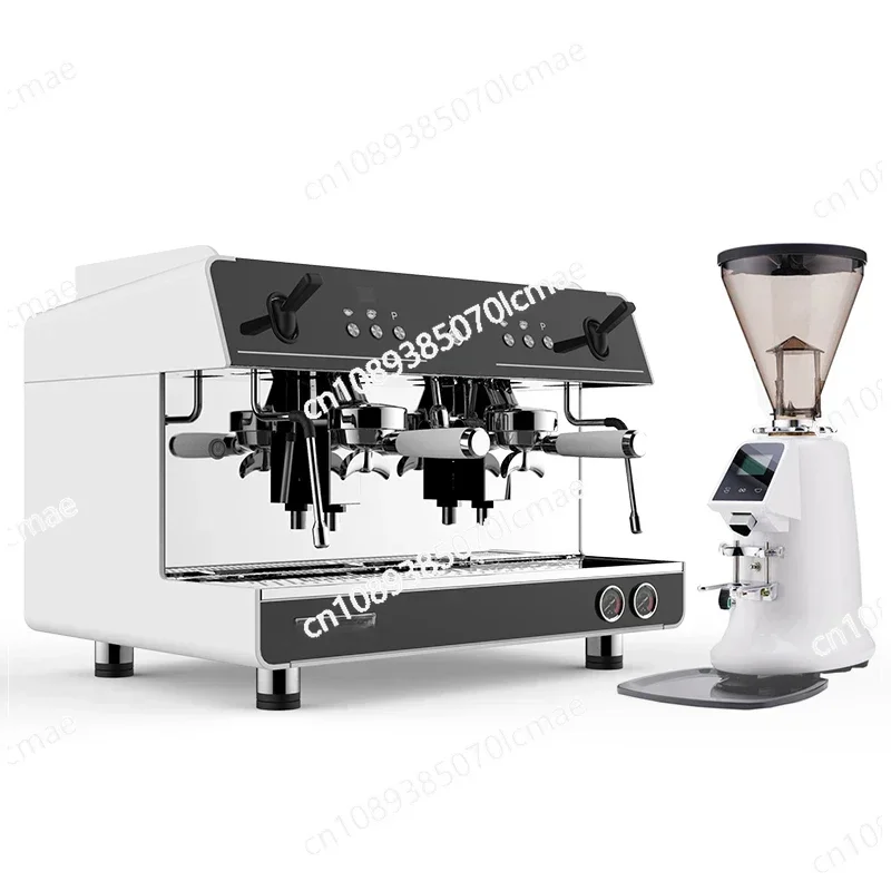 Commercial Cafetera Profesional Double Head Coffee Machine 2 Group Coffee Brewing Machine