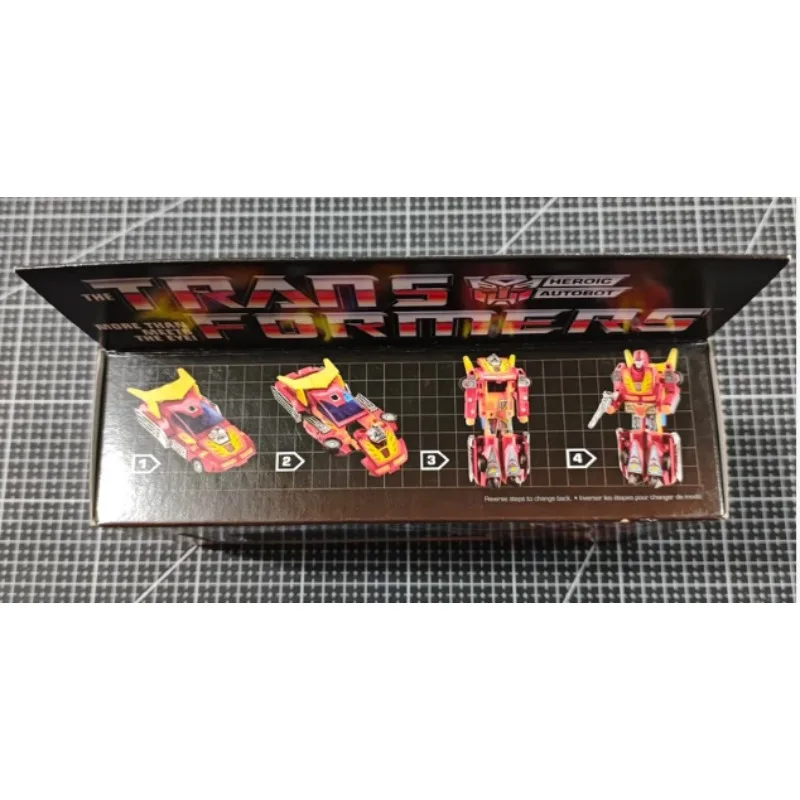 【재고 있음】변형된 장난감 G1 핫 로드 레플리카 액션 피규어 컬렉션 모델 장난감 선물