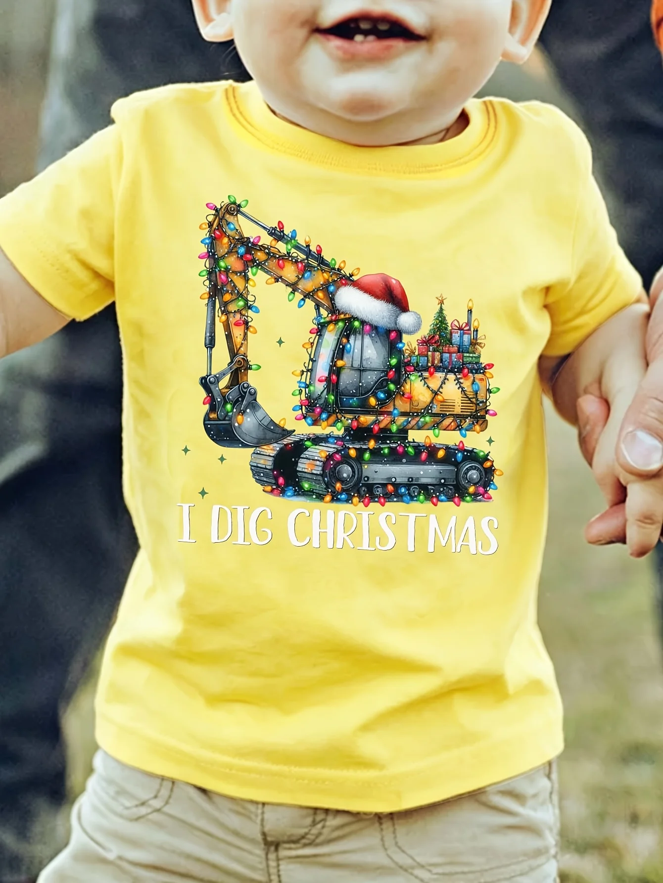 Christmas Boys Short‑Sleeve Tee, 