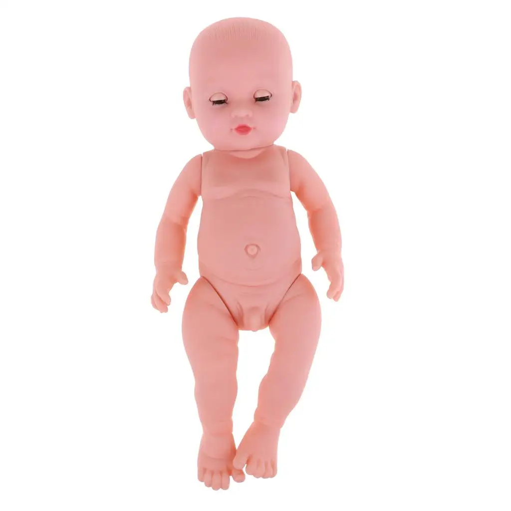41cm Vivid Baby Boy Doll Soft Vinyl Nude Body Newborn Infant Toy Kids Gifts
