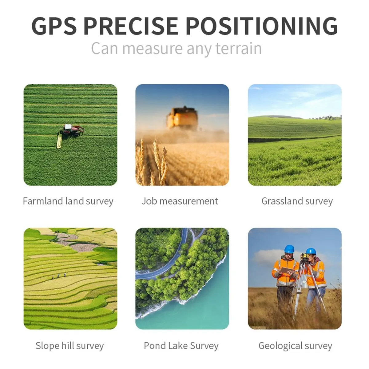 GPS Meter Survey Equipment Land Meter Device for Farm Land Surveying and Mapping Area Measurement Tool