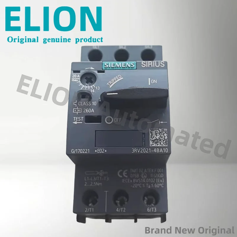 

Brand New 3RV2021-4BA10 3rv2021-4ba10 Thermistor Motor Protection Relay Original