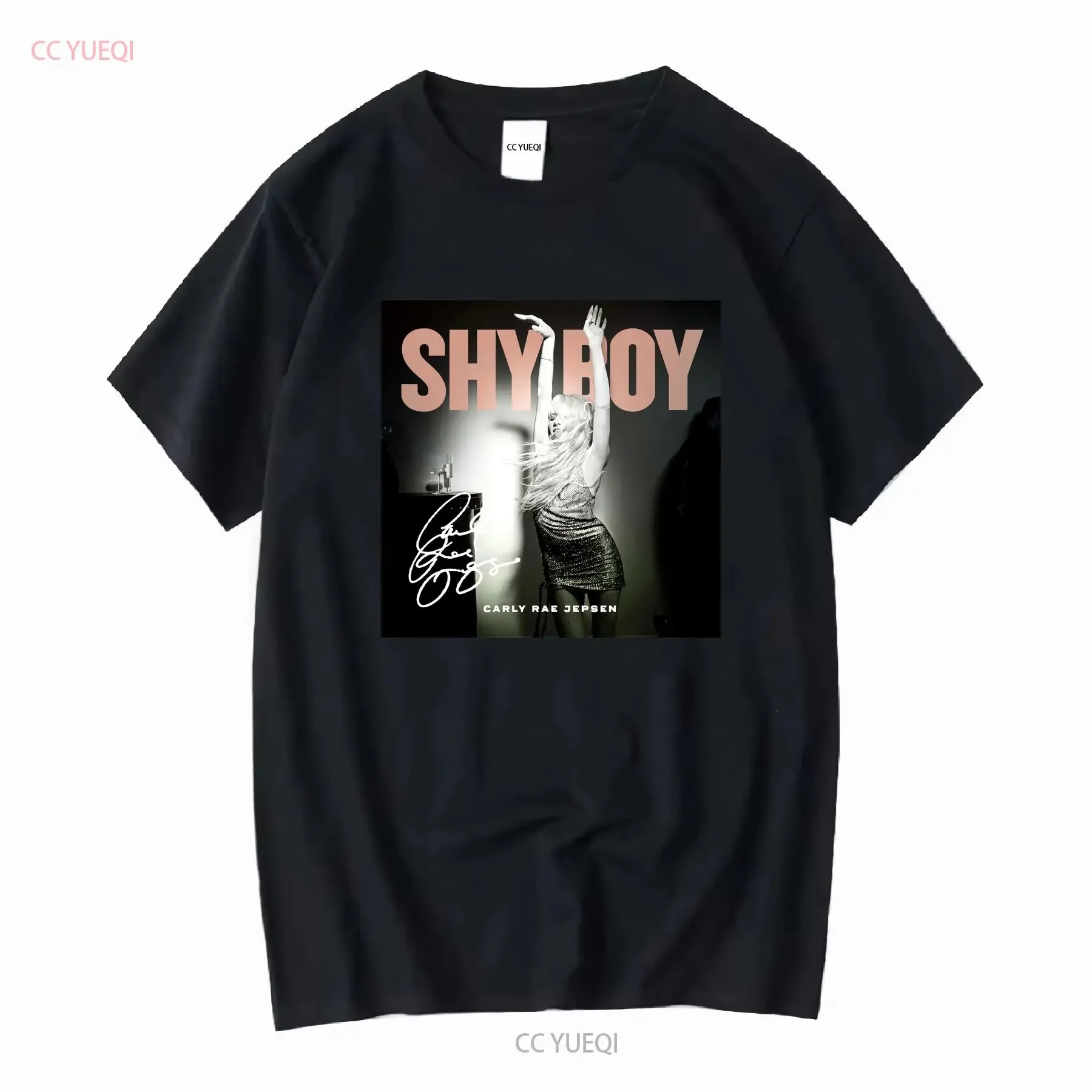 New Popular Carly Rae Jepsen Shy Boy For Fans All Size T Shirt 1N1551 long sleeves vintage Washed Stretched Stylish Breathable