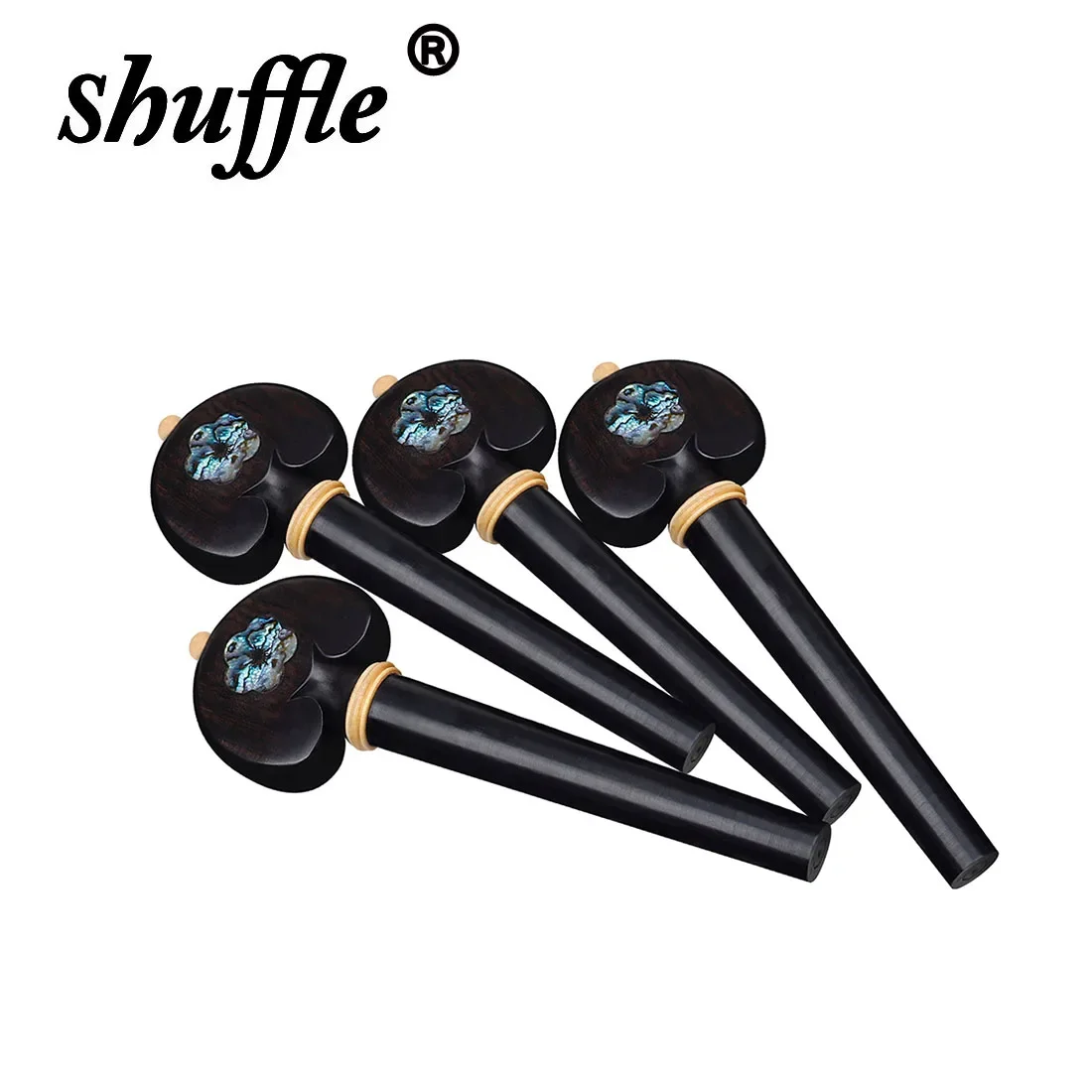 IRIN Cello Trunnion Abalone Shell High-grade Hand-carved Cello Spindles Abalone Shell Decoration Professional Cello Accessories
