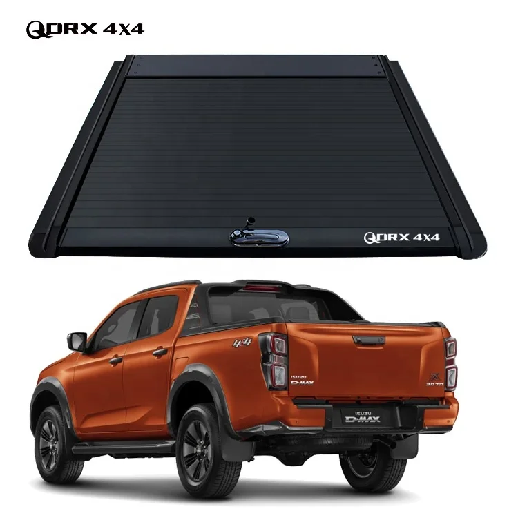 Waterproof Retractable Roller Lid Tonneau Cover Isuzu D Max 2022 For Pickup Truck