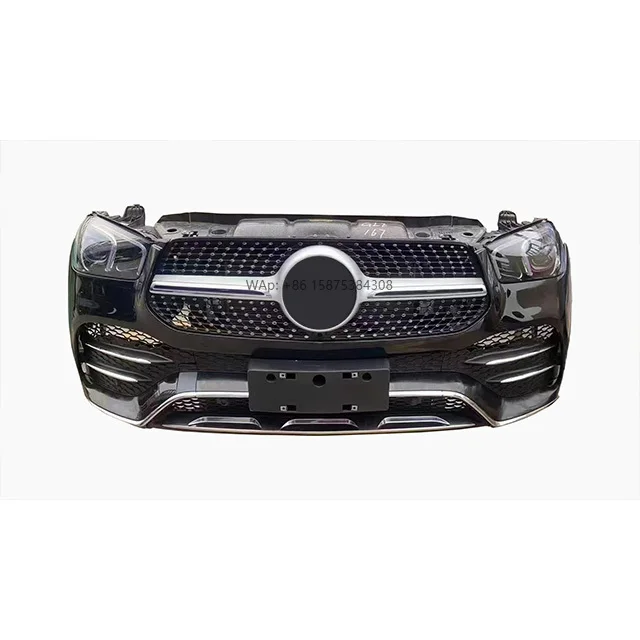 

Front Bumper, Grill, Double Kidney Grille, Radiator Fan, Parking Sensor, and Headlights of for GLE W167
