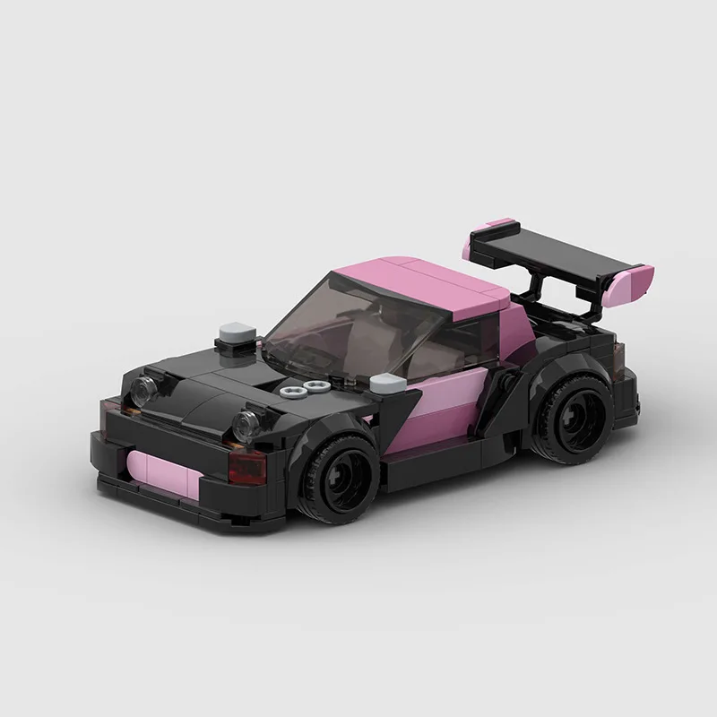 Compatible with Lego small particles MX5 racing MOC building block educational toy model assembly