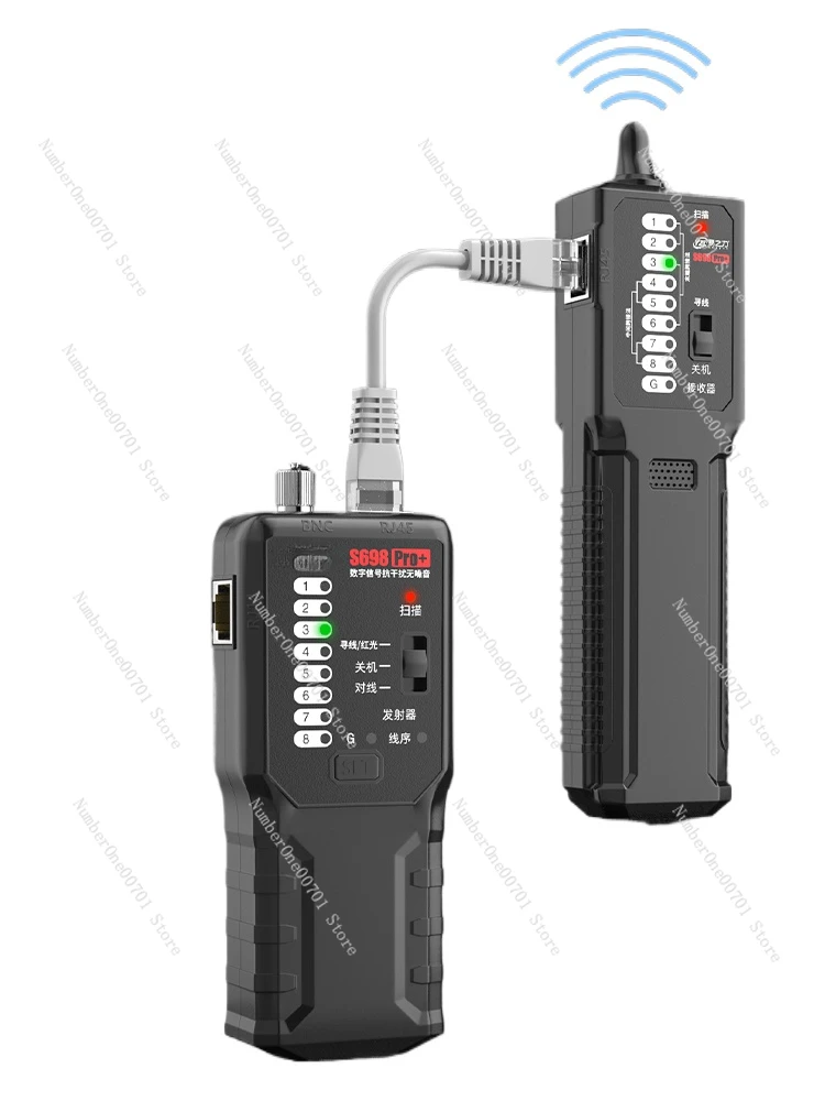 

Line Finder Strong and Weak Current Inspection Line Cable Tester Electrician Line Finder Multi-Function Network Detector