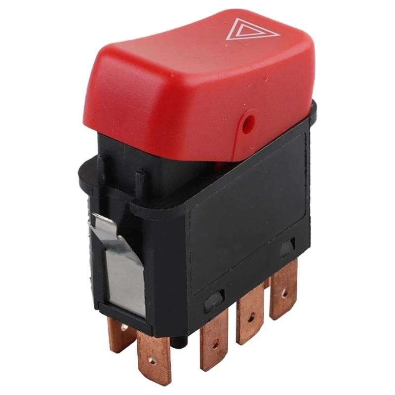 P5ED Quick Operation Car Emergency Signal Switch Hazard Flasher Waterproof 0055459224 Suitable for Various Weather Conditions