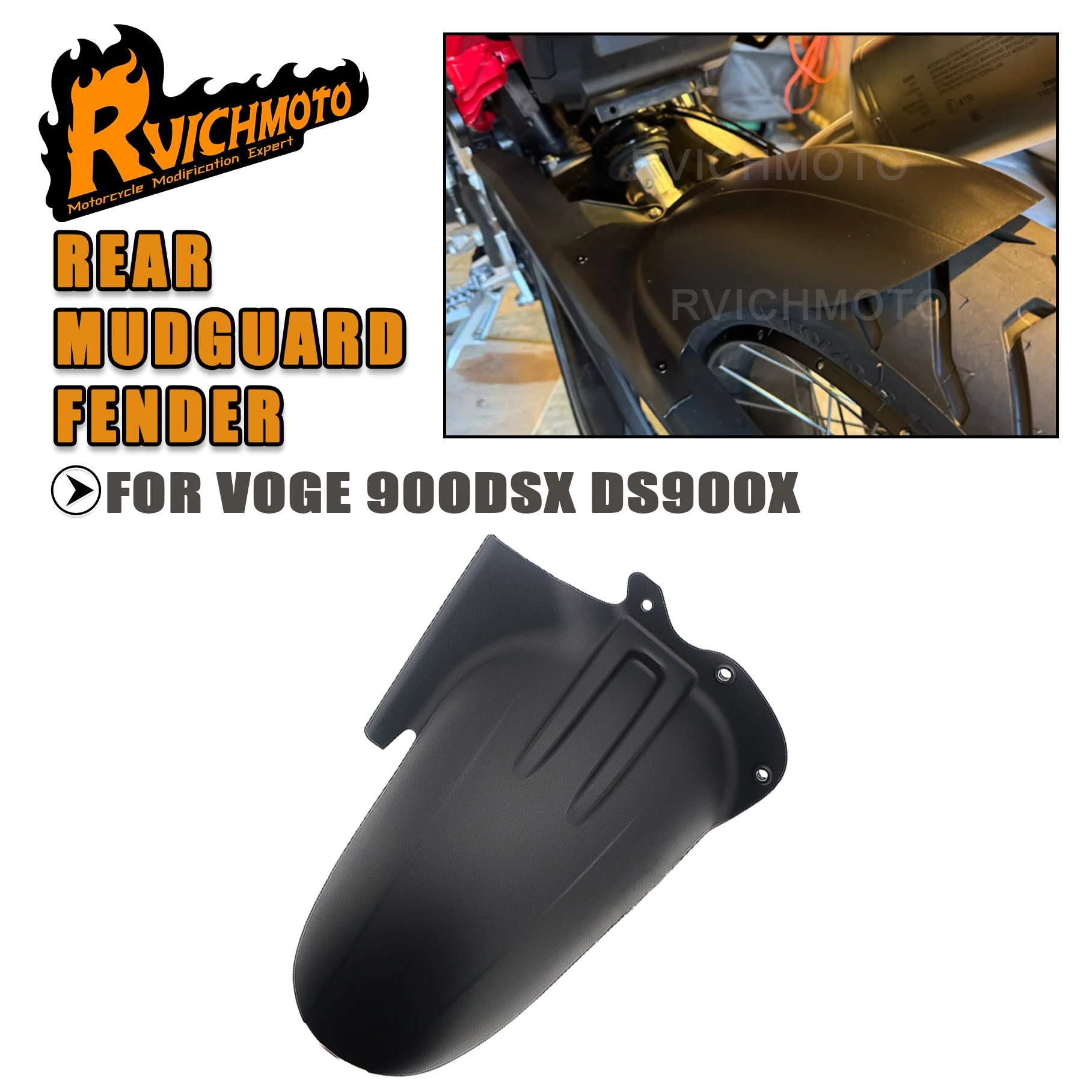 Motorrad-Hinterradabdeckung Schmutzfänger Spritzschutz Sandschutz DSX900 DS900X für VOGE DS 900 DSX DS900 DS 900X 900 X