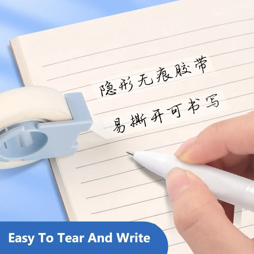 High Quality Transparent Invisible Tape Tearable Writable Masking Tape Correction Tape School Office