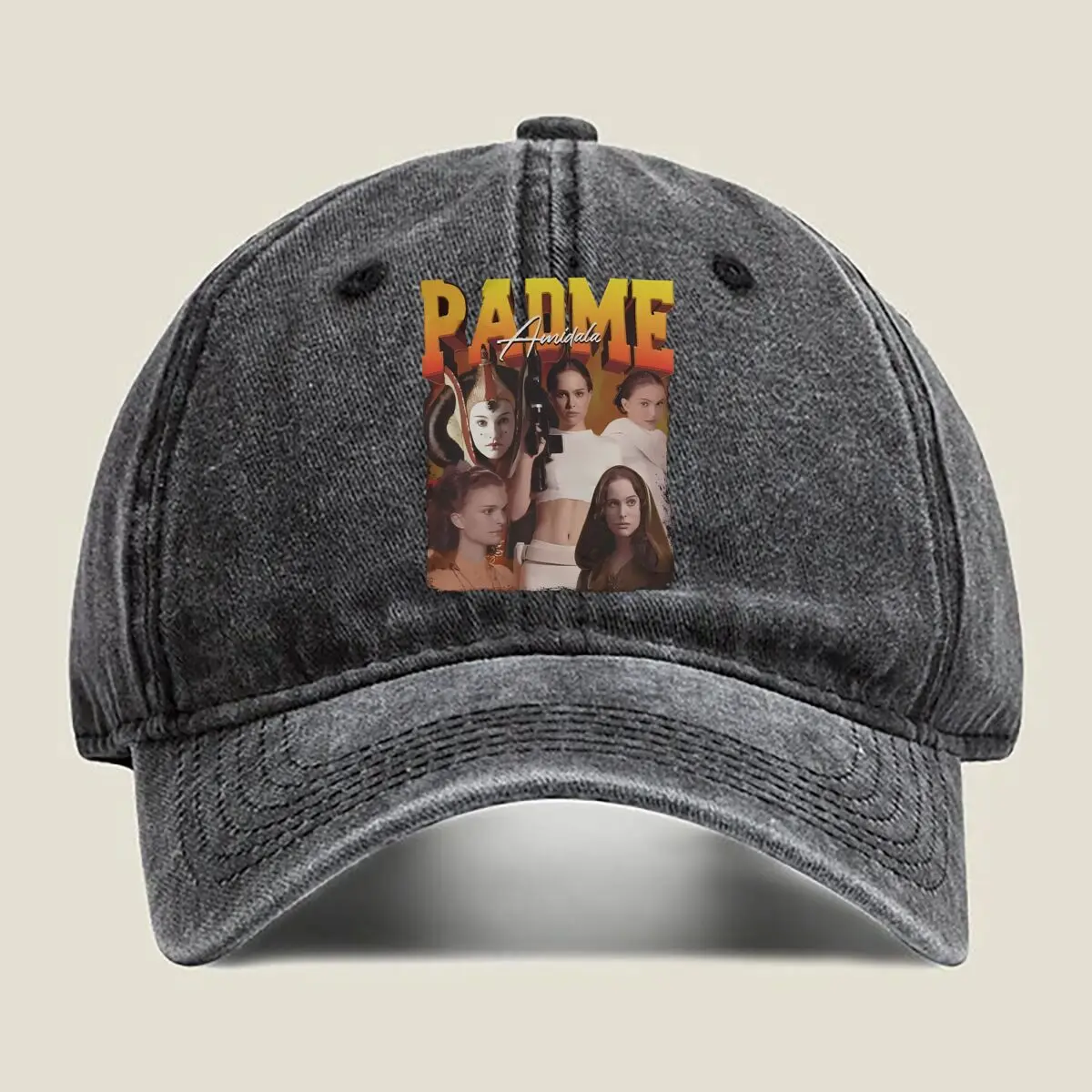 

Другой коллаж Padmé Amidala, различная композиция портретов персонажей, стираная бейсболка