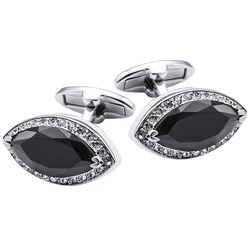 KFLK Jewelry Fashion French shirt cufflinks for mens Black Brand Cuff links Luxury Wedding Buttons High Quality guests