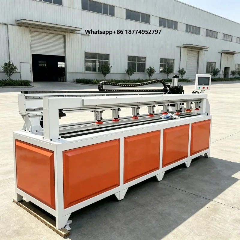 Industrial Multi-Functional CNC Grooving Slotting Machine for Furniture Cabinet Door Hinge Drilling Processing