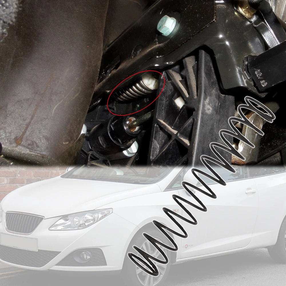 

For Seat Ibiza 6J 6L 2017 2016 2015 2014 2013 2012 2011 2010 2009 2008 2007 - 2002 Car Clutch Pedal Return Spring Accessories