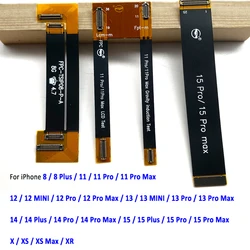LCD Display Test Touch Screen Digitizer Extension Tester Flex Cable For iPhone 8 11 Pro 12 mini 13 Pro Max 14 Plus 15 X XS XR