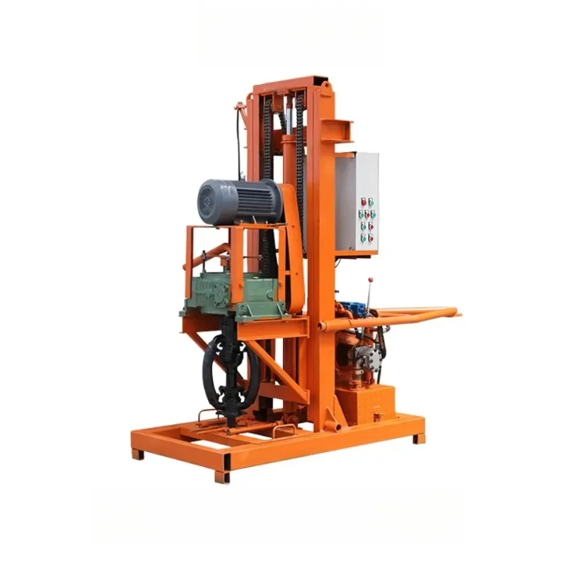 Pile foundation acoustic detection pipeline dredging Water well drilling rig Small Drill bit Concrete filling Blockage cleaning