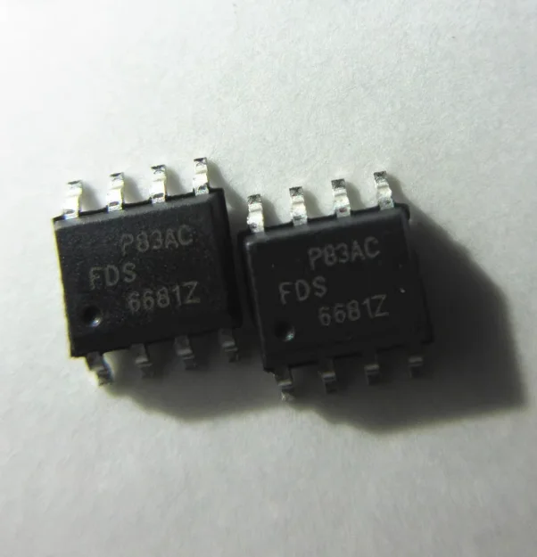 FDS6681Z - SOP-8 P-channel 30V 20A MOS Field Effect Transistor