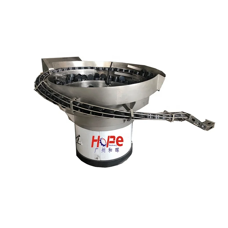 

High Performance Automatic Vibrating Capping Feeder Factory Customize for Plastic Glass Bottle