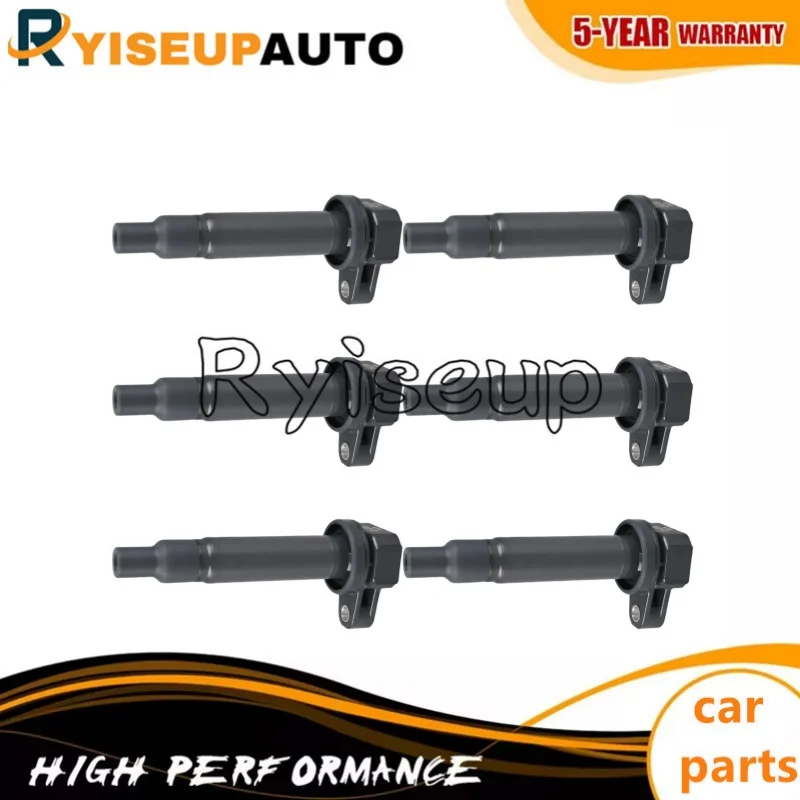 New 6 PCS Ignition Coil for LEXUS GS430 IS Sport Cross 200 LS430 LX470 Car Accessories OEM 9091902230 90919-02230