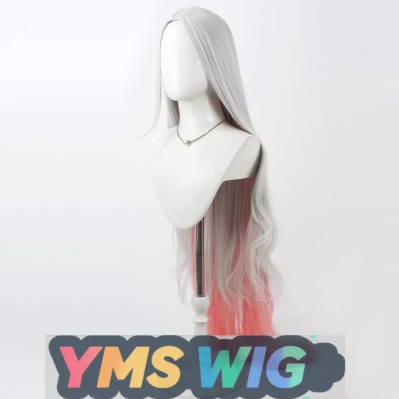 [YMS WIG] 하이눈 요네 코스프레 가발 뉴 스킨 세라핌 얼라이언스 실버-화이트 그라데이션