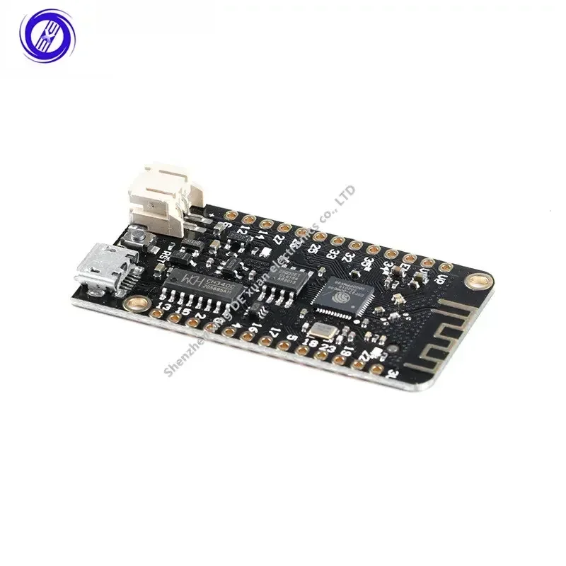 1pcs ESP32 Development Board Demo Board Rev1 Wifi Wifiless Module 4MB Flash MicroPython Micro USB Lithium Battery Interface