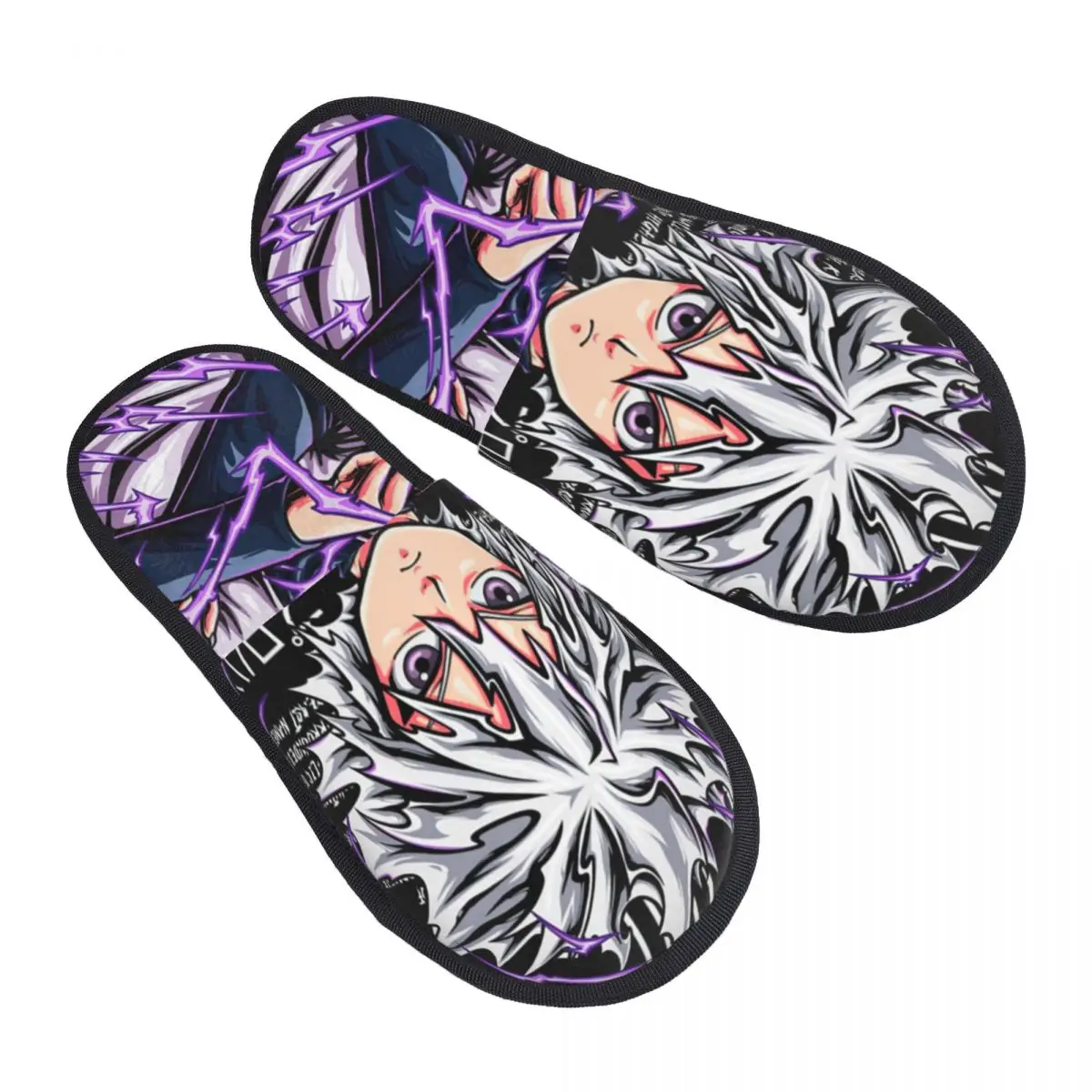 

Custom Classical HXH Cartoons Animes Guest Slippers for Hotel Women House Slipper