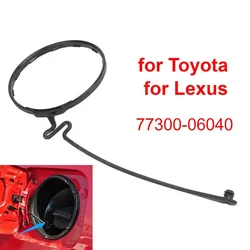Car Fuel Tank Cap Cover Line Cable Rope Ring Rubber Cord Engine Oil Cap Fittings7730006040 77300-52040 for Toyota Lexus Camry