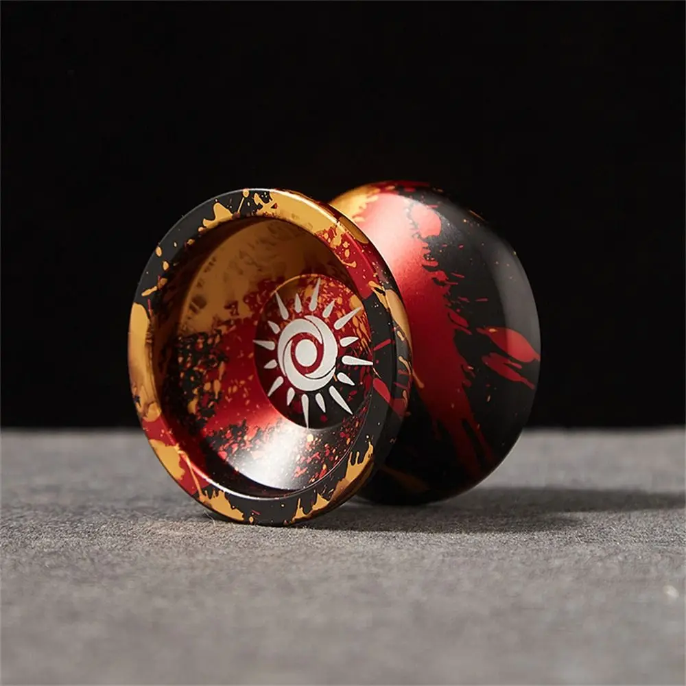 

Fashion 10 Ball Bearing Metal Yoyo High Speed Alloy Aluminum Yo Yo Spinning String Professional Yoyo Ball Children's