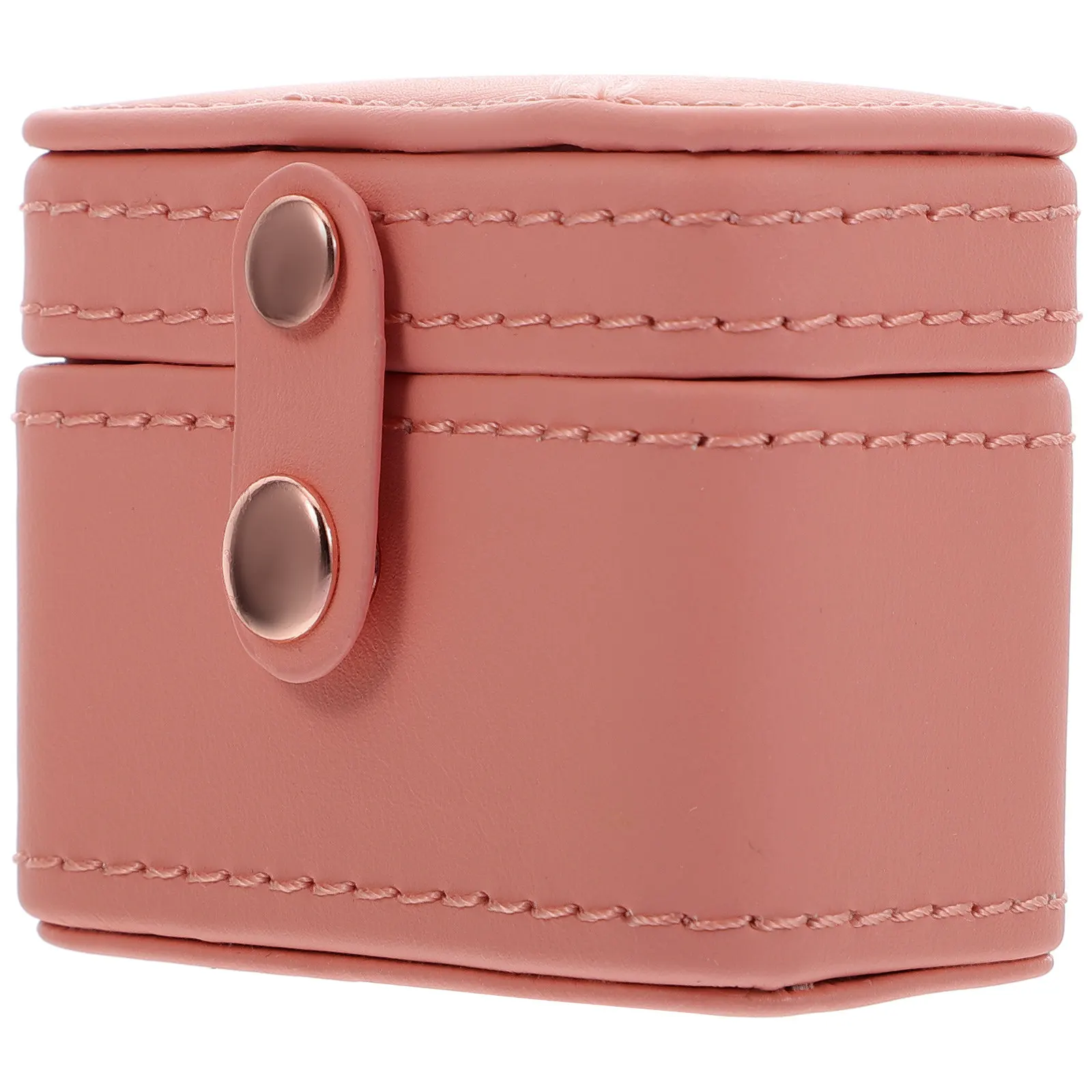 

Mini Ring Box PU Lint Material Jewelry Storage Container Decorative Ring Packing Case for Gifts Anniversaries Handicrafts and