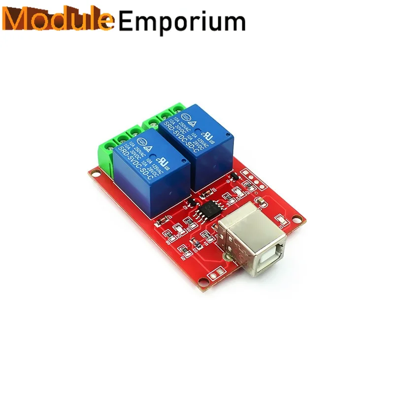 1/2 Way 5V Relay Module Drive-free Usb Control Switch Computer Control Switch PC Intelligent Control Board Module