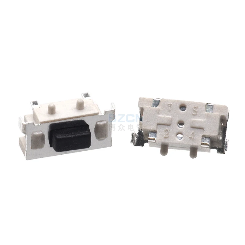 100PCS TS-B001 Tact Switch 3 * 6 * 3.2/3 side button, with column 3x6x3.8 patch horizontal button