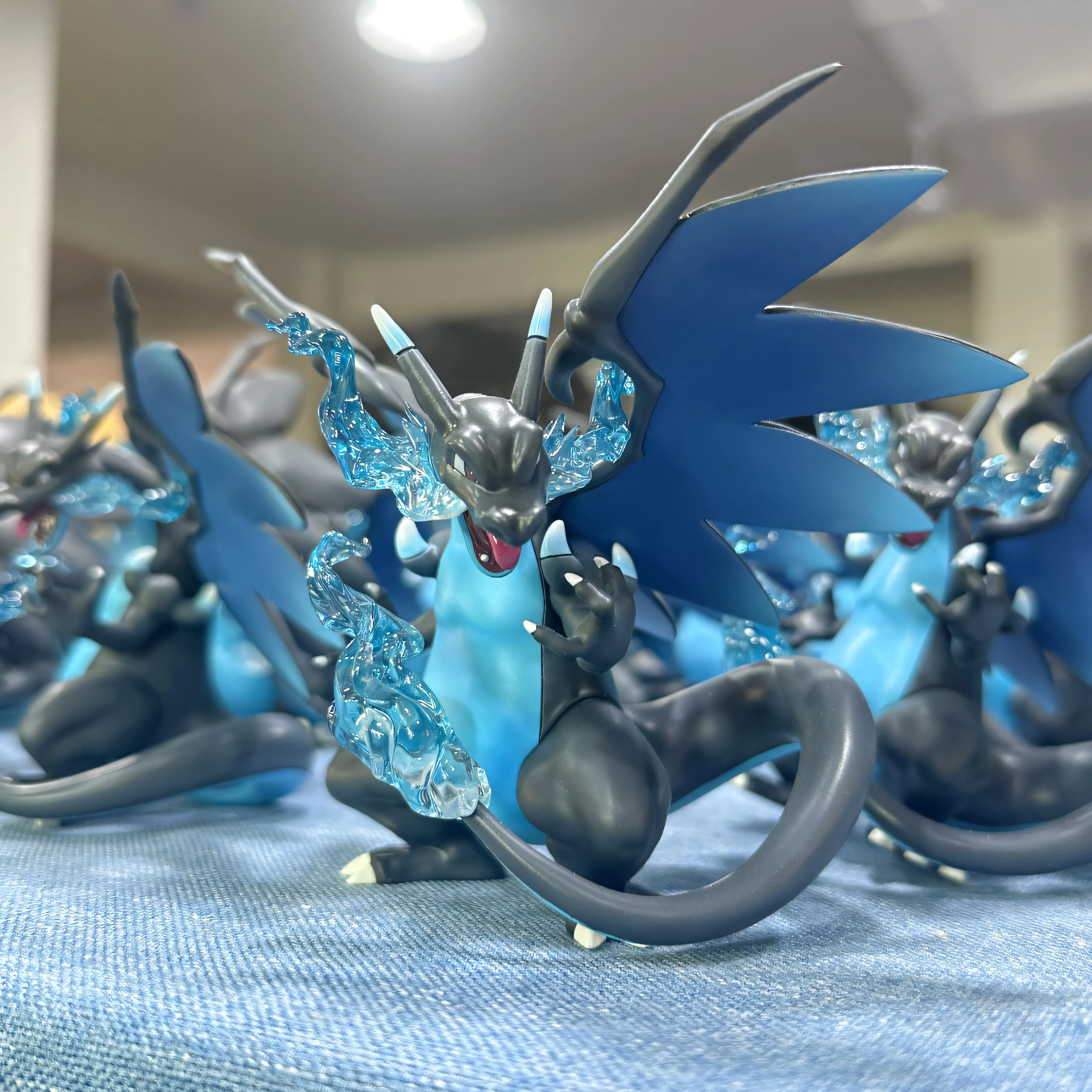 

Original In Stock Poekmon Mega Charizard X 1/10 Gk Anime Large Anime Action Figure Model Toys Xmas Gift For Birthday