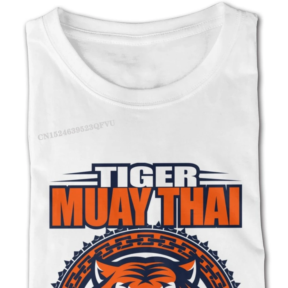 Tiger Muay Thai 3 Thailand Martial Art Teeshirts Boy Distressed Print T Shirt Homme Fashion Brand Casual Vintage Tee Shirt