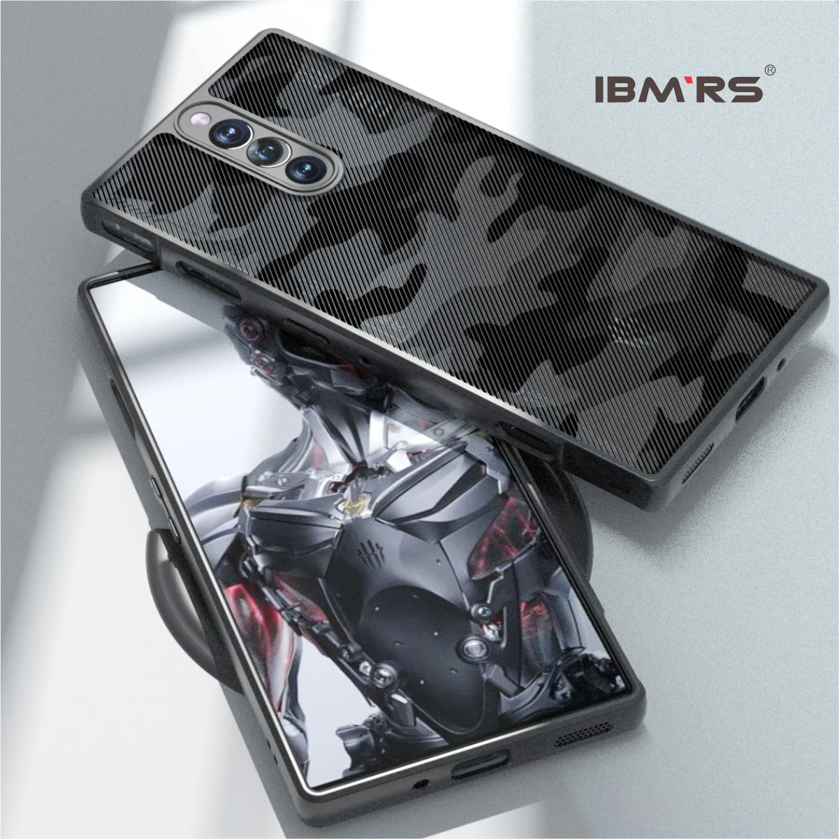 

Камуфляжный чехол для nubia RedMagic 8 Pro/8S Pro, военный противоударный защитный чехол с защитой камеры и ремешком