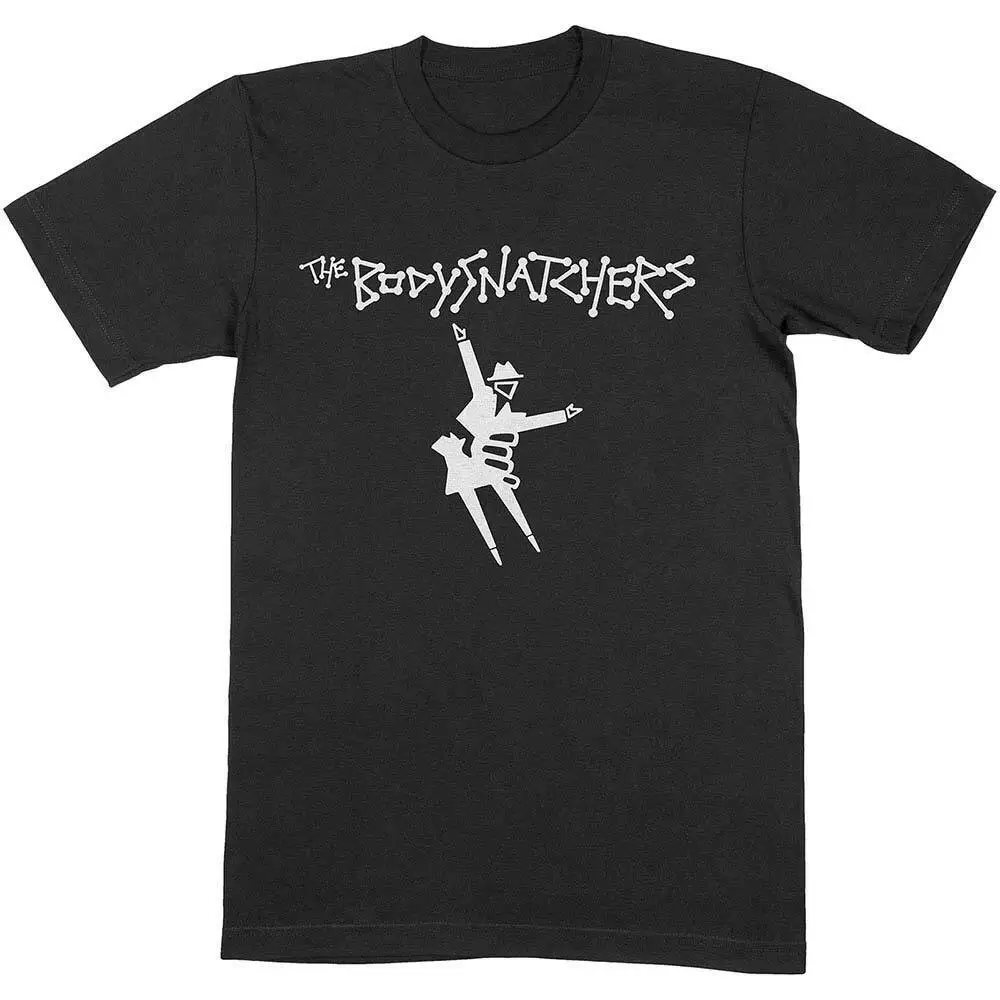 Men's Body Snatchers Classic Logo Slim Fit T shirt Large Black