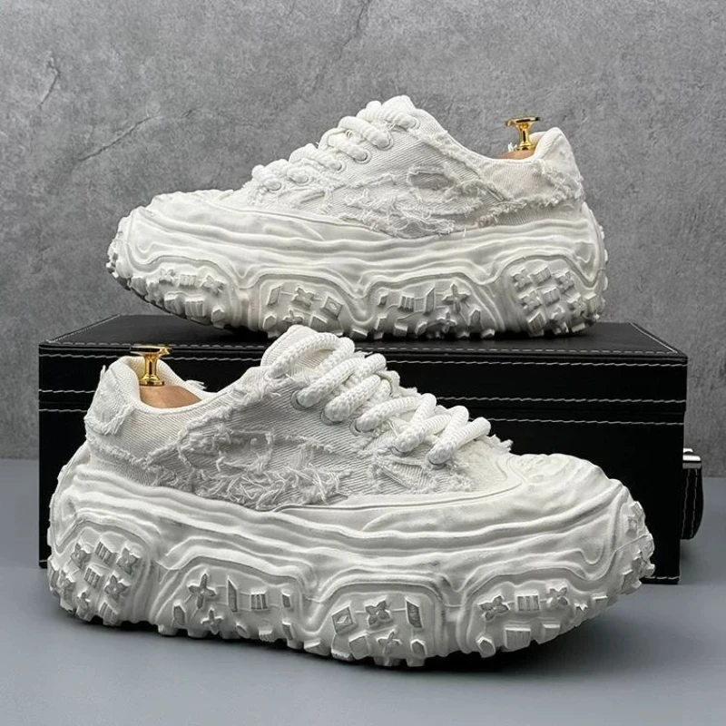 

Мужские кроссовки, повседневная обувь, синяя парусиновая мужская обувь на шнуровке, модная вулканизированная обувь, высококачественные прогулочные кроссовки Zapatillas Hombre