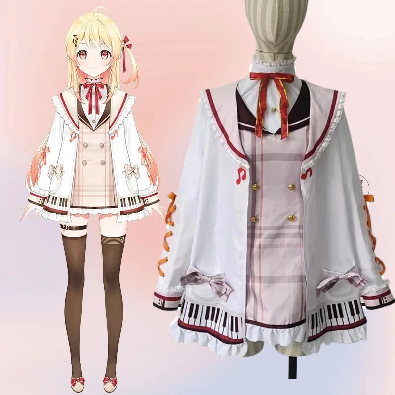 

Yuxia Vtuber Otonose Kanade Cosplay Costume Performance Dress Suit Women Anime Roleplay Outfit Halloween Carnival Party Uniform