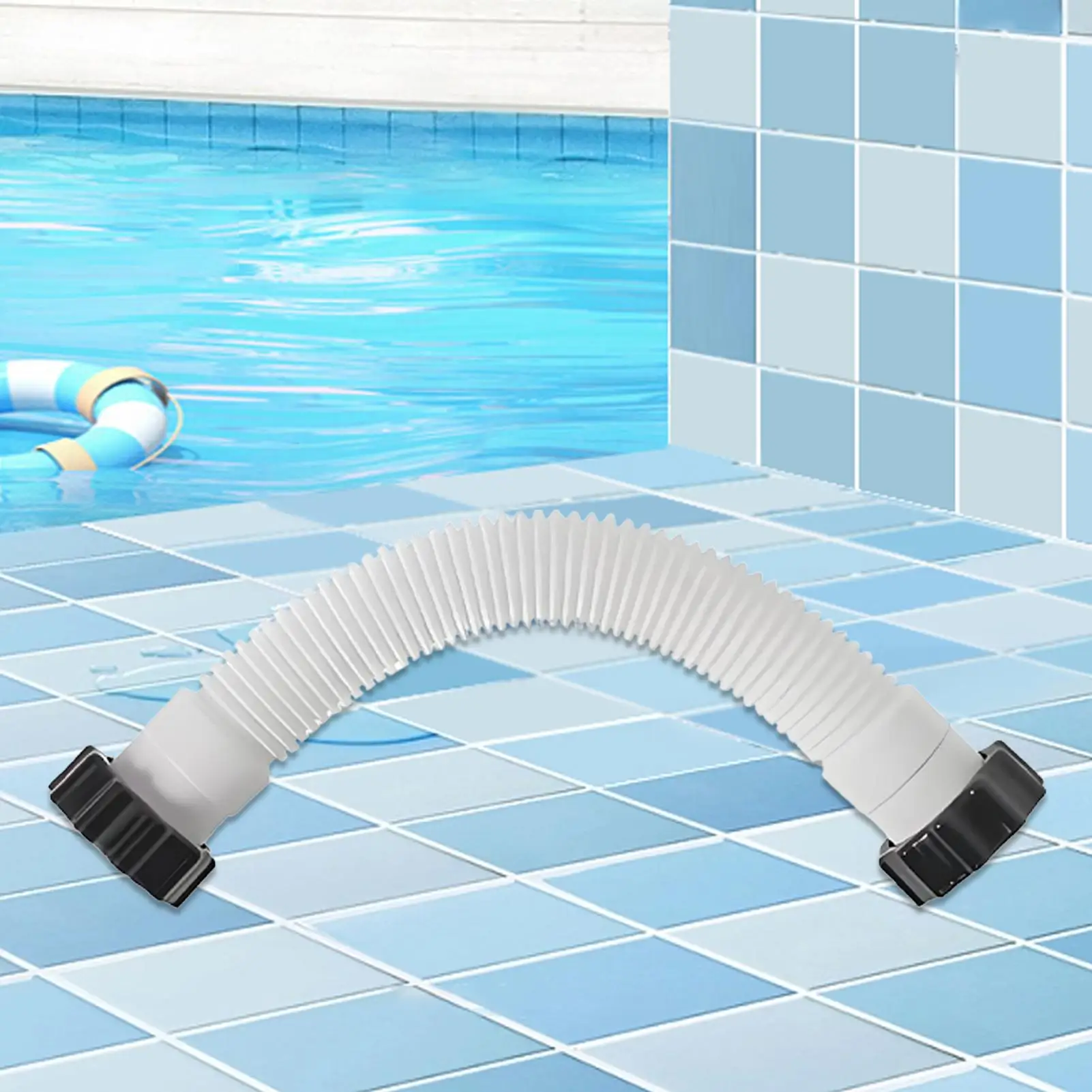 Pool Pump Hose Pool Pump Replacement Hose Quick Connect Replacement Hoses Flexible Heavy Duty Pipe Parts Pool Accessories
