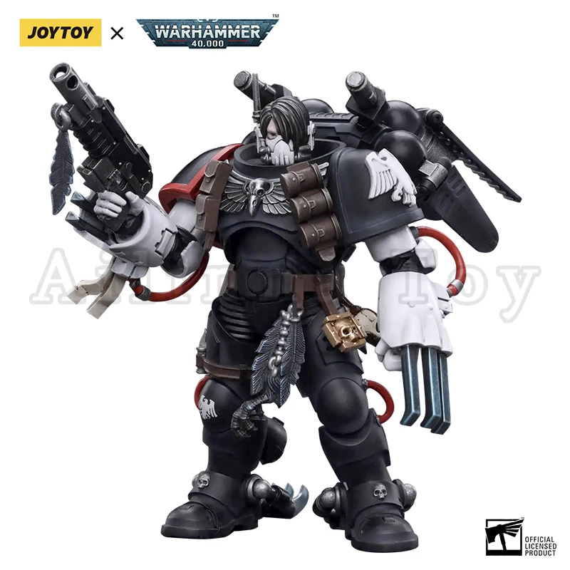 JOYTOY 1/18 Figurka akcji 40K Raven Guard Chapter Master Kayvaan Shrike Kolekcja anime Model wojskowy