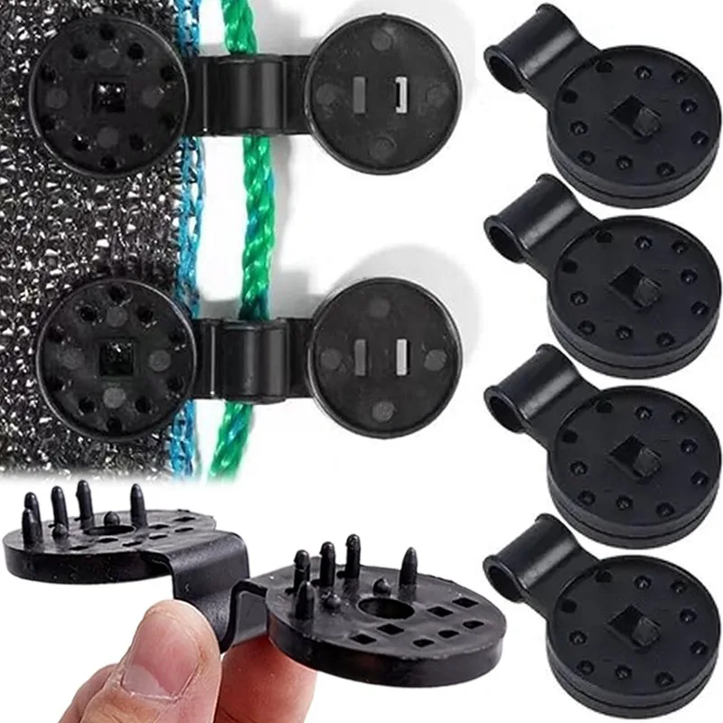 Sun Shading Net Clip Home Fence Installation Hook Greenhouse Sunshade Clamp Outdoor Tent Hang Expand Net Fixed Clips  Fastener