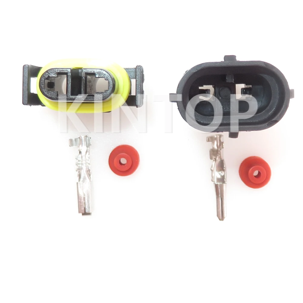 1 Set 2 Pins Car Parts AC Assembly 12124819 12124817 Auto Fog Lamp Electric Wire Waterproof Socket For H8 H9 H11 880 - Image 3