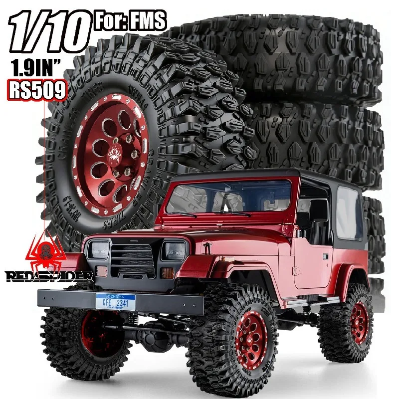 

Колеса и шины Beadlock 1.9 (108 мм / 4.26 дюйма) для Trxs TRX4 Axial SCX10 II III Redcat Gen8 Gen7, шестигранник 12 мм, для модернизации краулеров 1/10