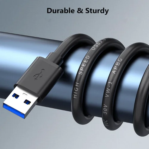 Imagen 2 del producto 90 grados USB macho a macho 5Gbps datos usb3.0 arriba abajo izquierda ángulo recto USB un Cable tipo A macho a recto 3,0 tipo A macho