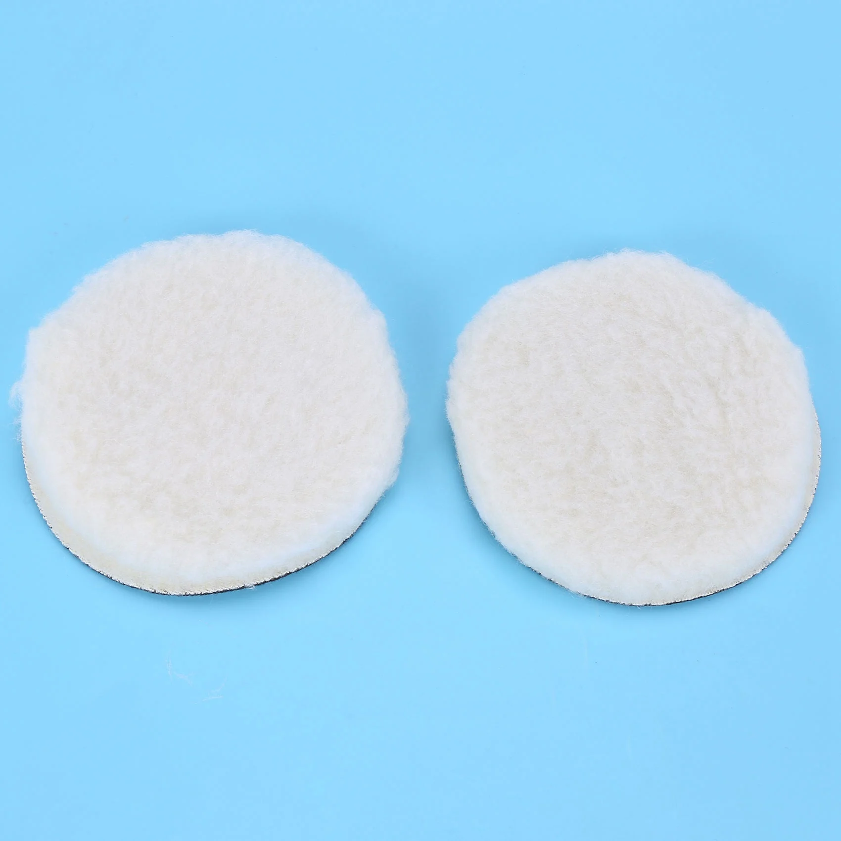 

AB15-20 Pcs 125 Mm Car Polishing Pad 5 Inch Inch Polish Waxing Pads Wool Polisher Bonnet Car Paint Care Wool Polishing Pad