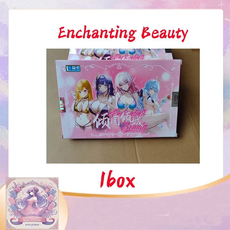 

2025 Newest Enchanting Beauty Goddess Collection Card Hobby Game Card Waifu Box Doujin Booster Box Spicy Art Card Toy Gifts