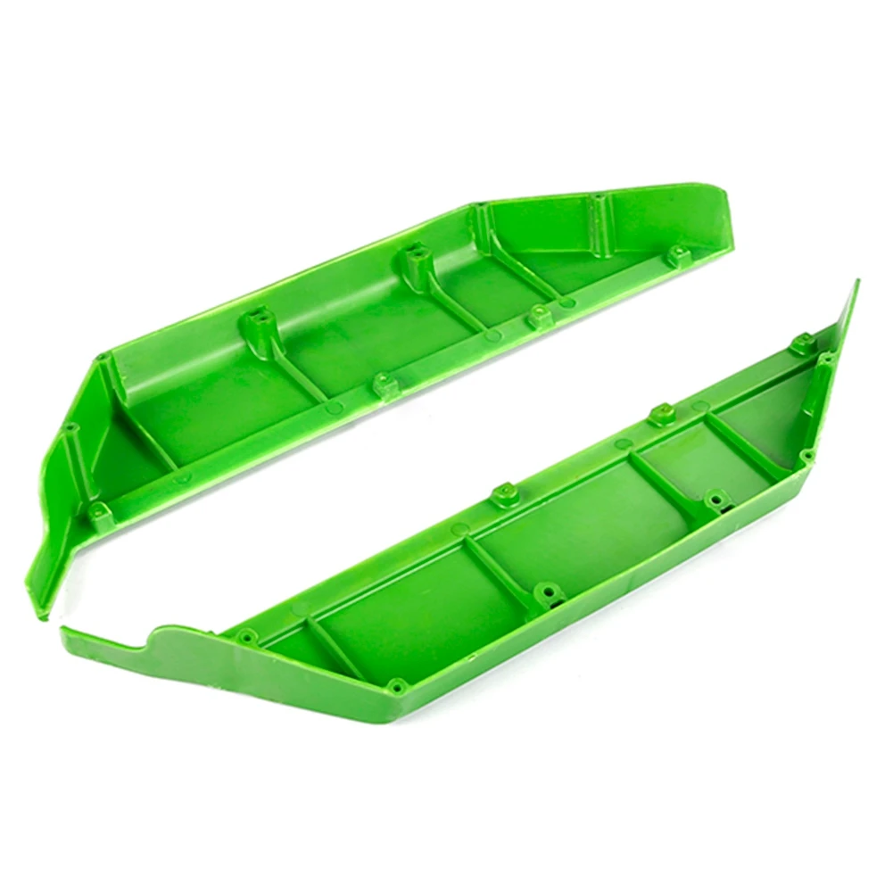 New High Strength Nylon Side Guards Set Fit for 1/5 Losi 5Ive T Rovan LT KingmotorX2 Rc Car Parts,Green