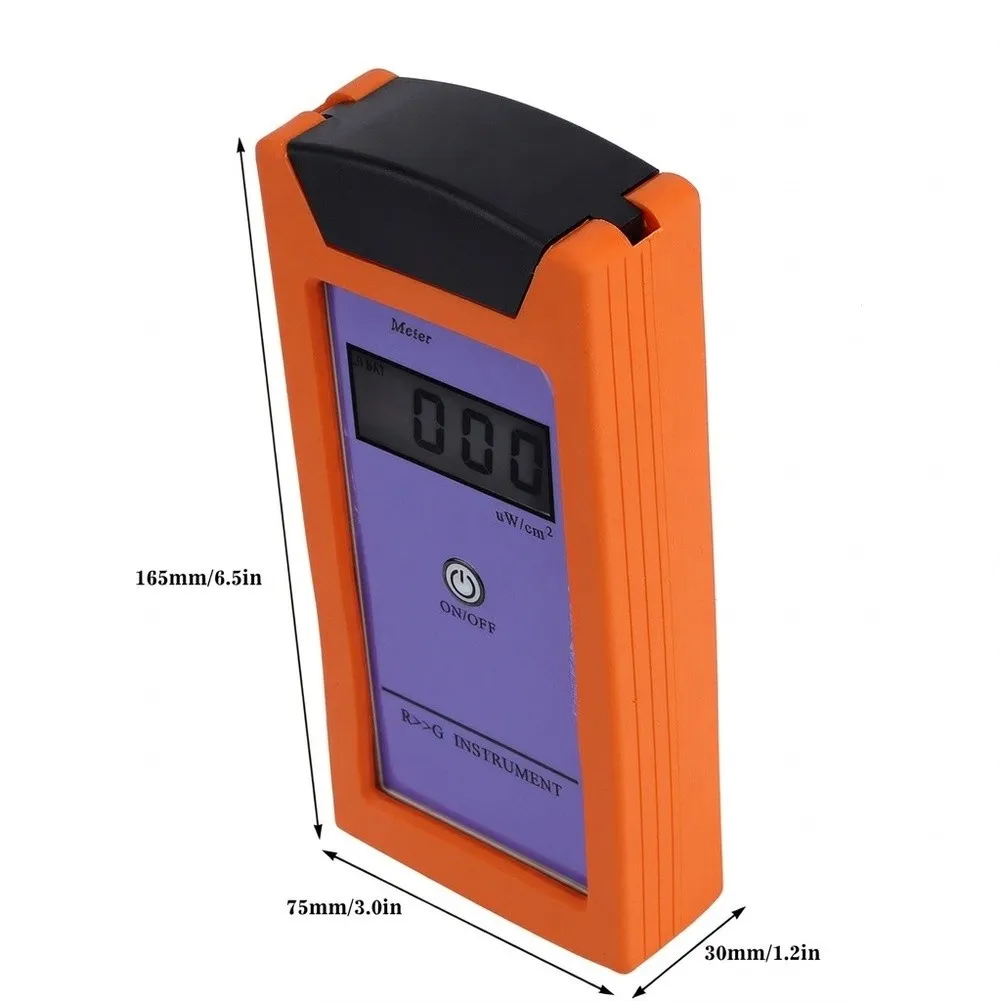 UV Irradiance Testing Instrument for Reptile Keepers Validating Lamp Output Over Time and During Replacement Cycles