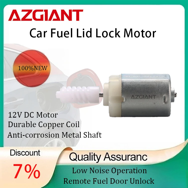 

Azgiant Fuel Cover Opening Motor For VW Jetta POLO Skoda Rapid octavia Yeti Fabia III Solenoid Drive System Auto Lock System