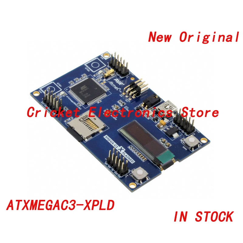 

ATXMEGAC3-XPLD Development Board and Toolkit - AVR Xmega-C3 Xplained Eval Kit